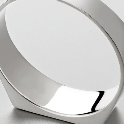 ELANDIS Men's Open End Ring Classic Stainless Steel 18K Gold Plated Hand Jewelry Wholesale